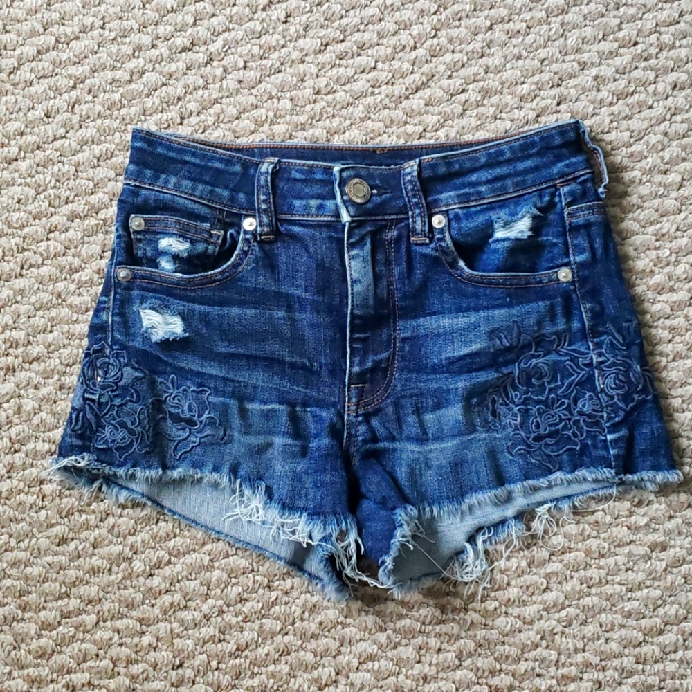 AE embroidered shortie